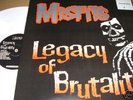 MISFITS legacy rare white LP kbd ramones samhain danzig