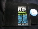 CANNONBALL ADDERLEY Somethin' Else BLUE NOTE LP W.63RD