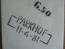 PARKHOF 11-4-81 v/a LP - DUTCH PUNK hc KBD **