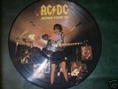 AC/DC JAPAN TOUR 81 PICTURE DISC RARE BLACK RIM VGC