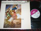 Mozart Divertimento TRIO PASQUIER Erato STE 50213 RARE