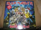 Iron Maiden Best Of The Beast LP promo box/signed -rare