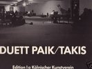 Nam June Paik/Takis-Duett/Klangraum lim.ed.LP,signiert