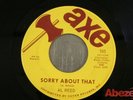 NORTHERN SOUL R&B Dance AL REED Sorry AboutThat 45 AXE