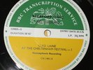 CLEO LAINE live 27th CHELTENHAM   BBC Transcription lp