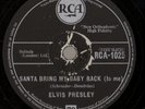 ELVIS PRESLEY BRITISH PRESSING 78 RPM CHRISTMAS CLASSIC