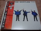 Beatles HELP Japan RED WAX Mono LP w/OBI