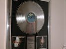 ABBA PLATINUM DISC AWARD - SUPER TROUPER 1980