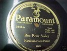 PARAMOUNT 78RPM GUITAR RED RIVER VALLEY POTEET 3141