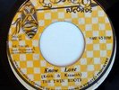 TWIN ROOTS KNOW LOVE 45 ON CONGO RARE JAMAICA