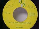 VEE GEES   RECORDS DUMP OFF   RARE SOUL  45