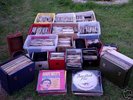 Over 3,000 ( Three Thousand )  vinyl records.