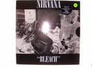 NIRVANA BLEACH RED MARBLE VINYL  W/SLIVER 7