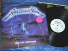 METALLICA-RIDE THE LIGHTNING WHITE LABEL US DJ COPY LP