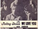 ROLLING STONES Dandelion We Love You RARE Denmark 45 PS