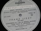 Emil von SAUER piano French COLUMBIA  LP rare