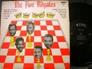 LP FIVE ROYALES -on  King 678, chess board cover, orig.