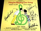 THEY'RE PLAYING OUR SONG Bwy Cast LP SIGNED