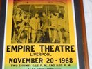 Framed Poster of The WHO  liverpool empire1968 original