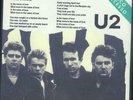 U2 rare white label 7
