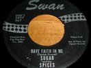 SUGAR & THE SPICES Rare Northern Soul 45 Swan Label
