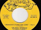 SOUL GENERALS Grandma's Funky Pop Corn AHNED Funk 45