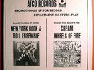 CREAM WHEELS OF FIRE NEAR MINT WHITE LABEL PROMO LP 