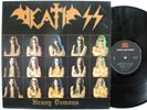DEATH SS (ITALY) HEAVY DEMONS 1992 EDIT CVR KR LP W/IN