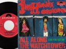 JIMI HENDRIX - ALL ALONG THE WATCHTOWER - RARE 45+PS 68