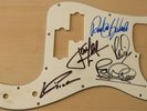 DEEP PURPLE signed autographed GUITAR PICK GUARD