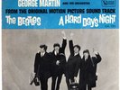 Beatles George Martin A Hard Days Night Rare UA Blue PS