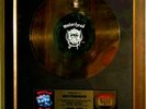 MOTÖRHEAD / IRON FIST / GOLD RECORD / AWARD / VINYL