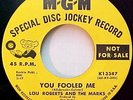 Northern Soul LOU ROBERTS And The Marks You Fooled Me