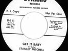 Stanley Mitchell RARE Northern Soul 45 on Dynamo