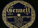 BLUES 78 - JOSEPHINE BEATTY GENNETT 5626 RARE