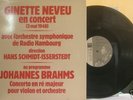 GINETTE NEVEU BRAHMS STIL FRANCE