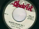 JUNIOR MERVIN-ROOTS TRAIN NO.1-BLACK ART- REGGAE 45