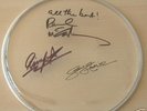 THE BEATLES autographed signed DRUM SKIN w/COA