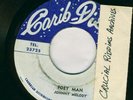 JOHNNY MELODY-FOEY MAN-CARIB DISCO-REGGAE 45