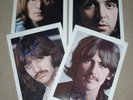 BEATLES WHITE ALBUM PICS SIGNED All 4. RARE FULL SET