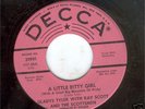 GLADYS TYLER 45RPM  DECCA LITTLE BITTY GIRL NORTHERN M-