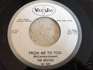 THE BEATLES     FROM ME TO YOU    SUPER RARE   DJ COPY