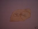 Sid Vicious HAND SIGNED AUTOGRAPH of the Sex Pistols