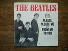 BEATLES 45 Picture Sleeve: Please Please Me,Vee-Jay,NM