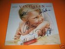 Original Signed Vinyl LP Van Halen and David Lee Roth