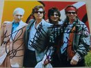 THE ROLLING STONES group signed 10x8 photo AUTOGRAPH