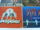8 lp french metal . ATTENTAT ROCK-FISC-WARNING-STRESS-