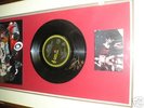 ACDC- Autographed record &  Bon Scott Guitar Pick Set