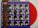 Beatles A Hard Day's Night Red Vinyl Japanese MONO LP