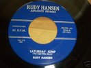 ROCKABILLY BY RUDY HANSEN SATURDAY JUMP R HANSEN LABEL